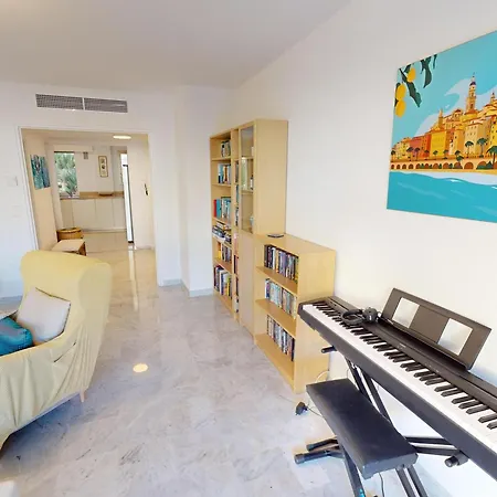 3p Climatise Avec Grande Terrasse, Piscine Et Wifi - Fr-1-196-350 Appartement Menton